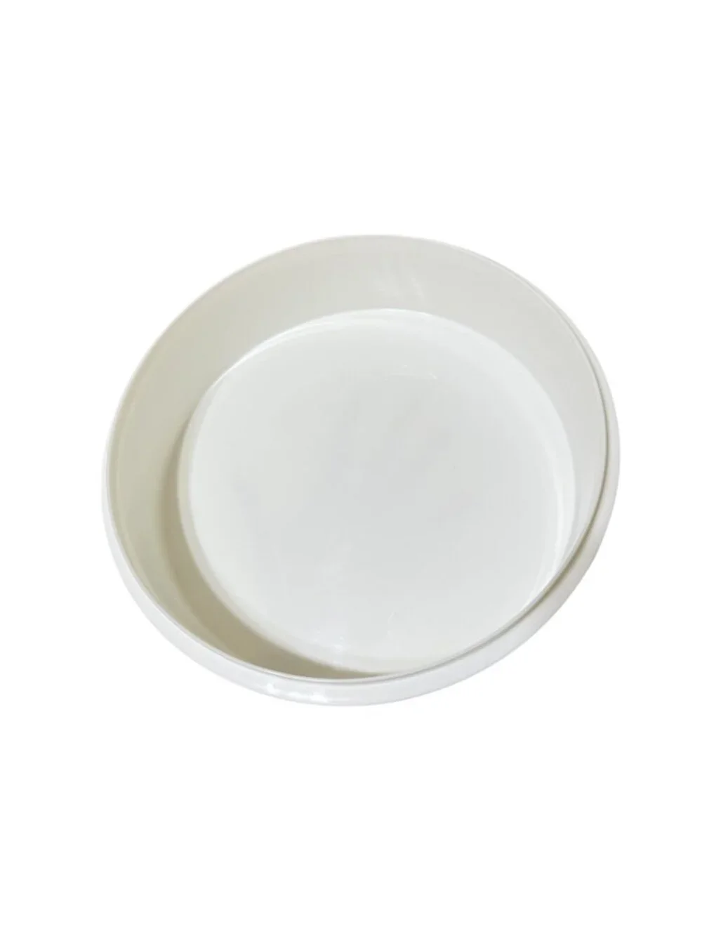 Iris Schwartz Pie Cake Cupcake Desserts Carrier Round 12x12x3 # 2-77-722 White A